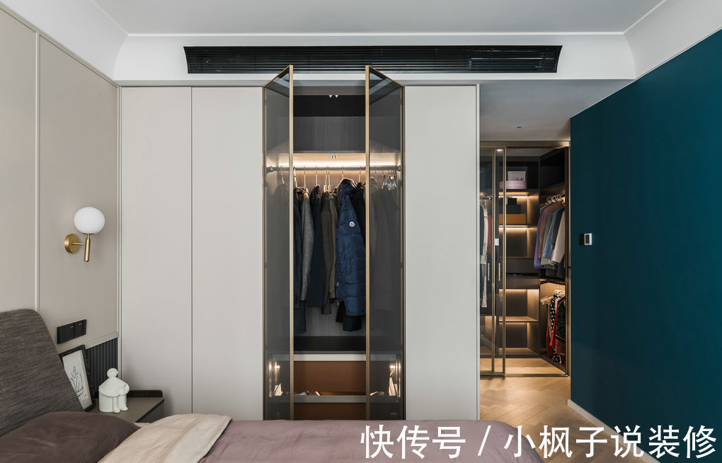 空间|127㎡两居室,现代简约风装修,南北通透住着比大平层还舒适