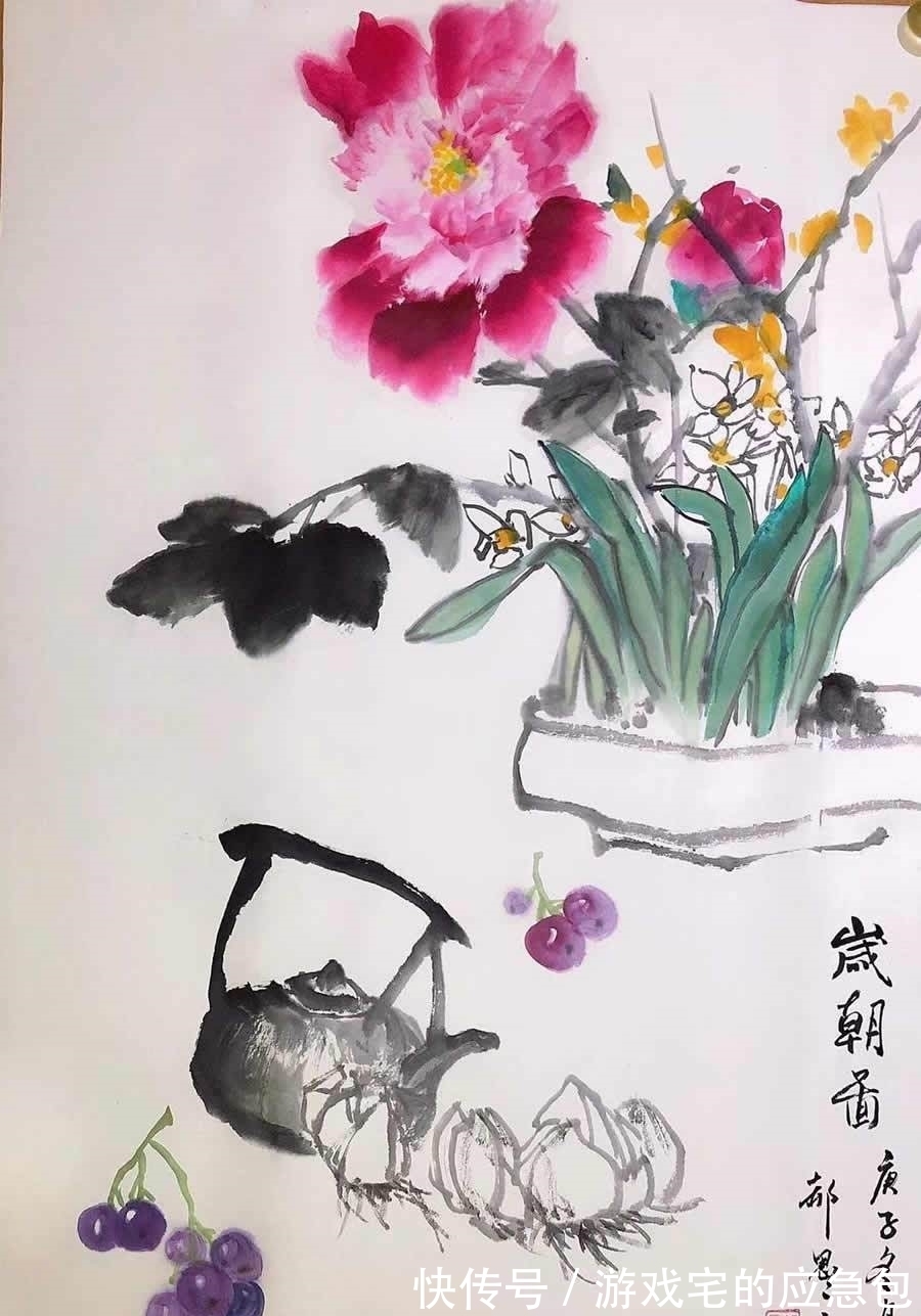 美女@郝思思 一位有颜值偏要靠才华的美女画家