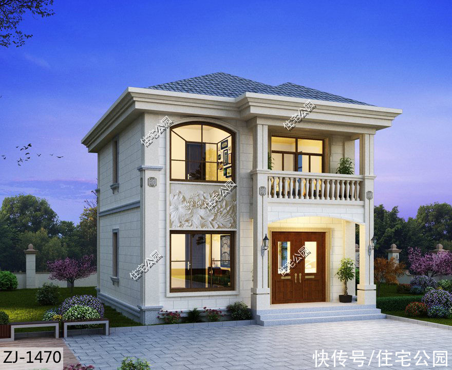 图纸|10套小户型农村别墅图纸,第6第7套建的人最多,最后一套颜值最高