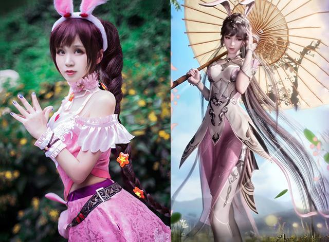 神级|斗罗大陆中神级cos,千仞雪气质绝佳,小舞“蓝色指甲”很怪异