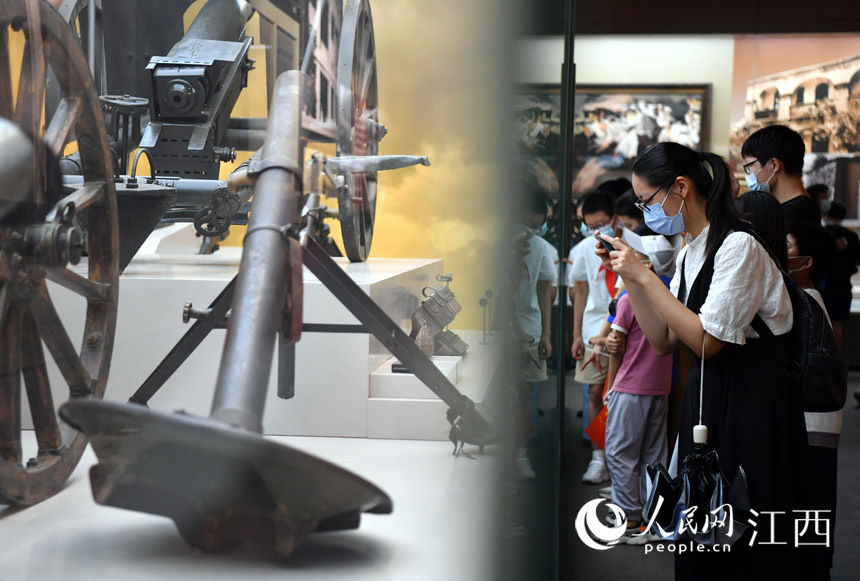 八一起义纪念馆|高清图：建军节 南昌八一起义纪念馆迎游客