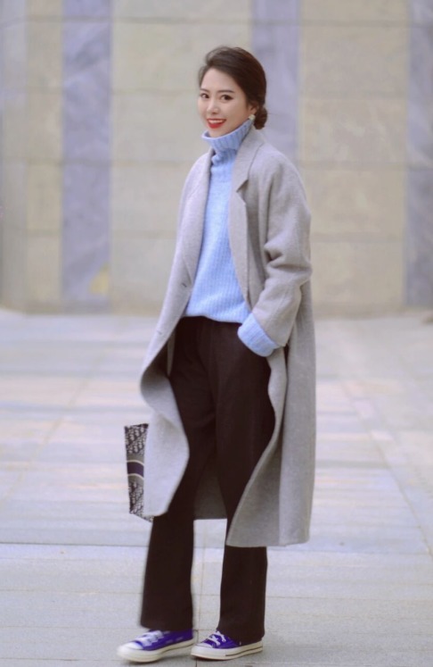 裤子 大衣烂大街了?试试搭配这几种裤子显高显瘦,让你高级又洋气!