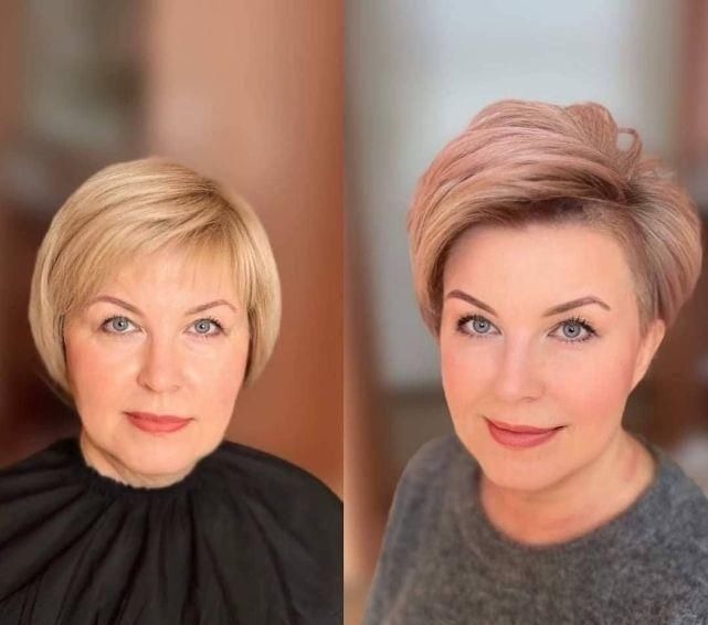 刘海 换发型堪比换脸,头发花白的大姐也能年轻好几岁,你看美不美