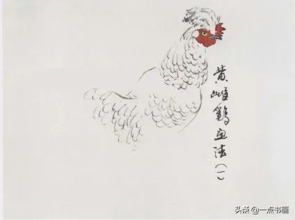 浓墨画@图文教程——写意画鸡技法