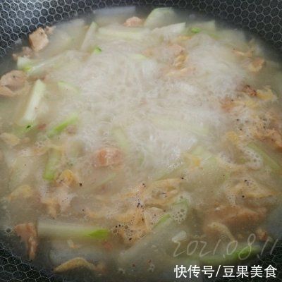 姜粉|吃了这碗虾油肉碎冬瓜汤，一口下肚感觉超暖