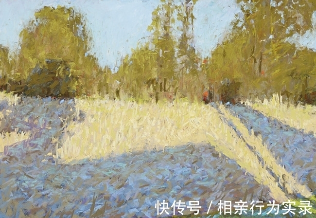 绘画$美国当代色粉画家瓦森