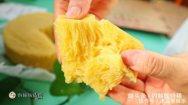 好看|广式早茶“黄金糕”,不用烤箱就能做,像鱼翅像蜂窝,好看又好吃