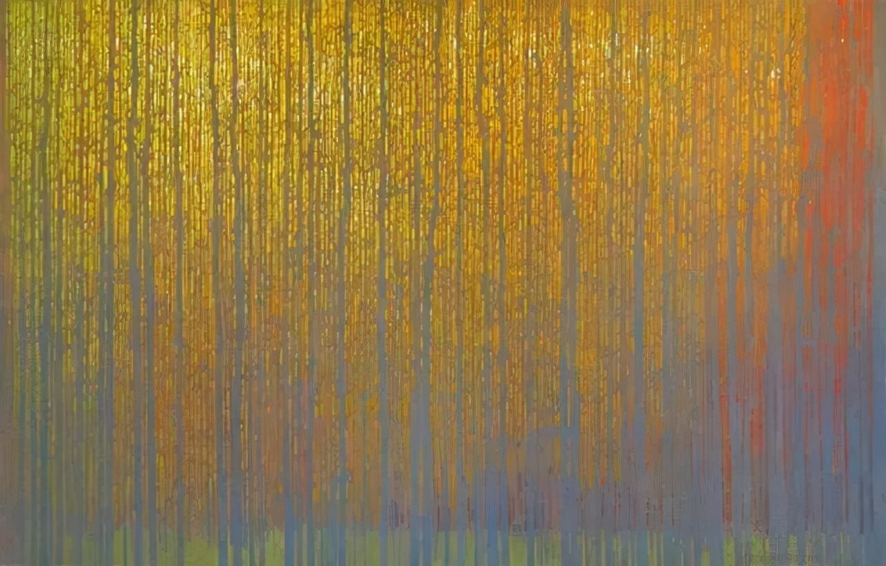 回味无穷#他的风景画面简单到极致,有人说他太偷懒了!