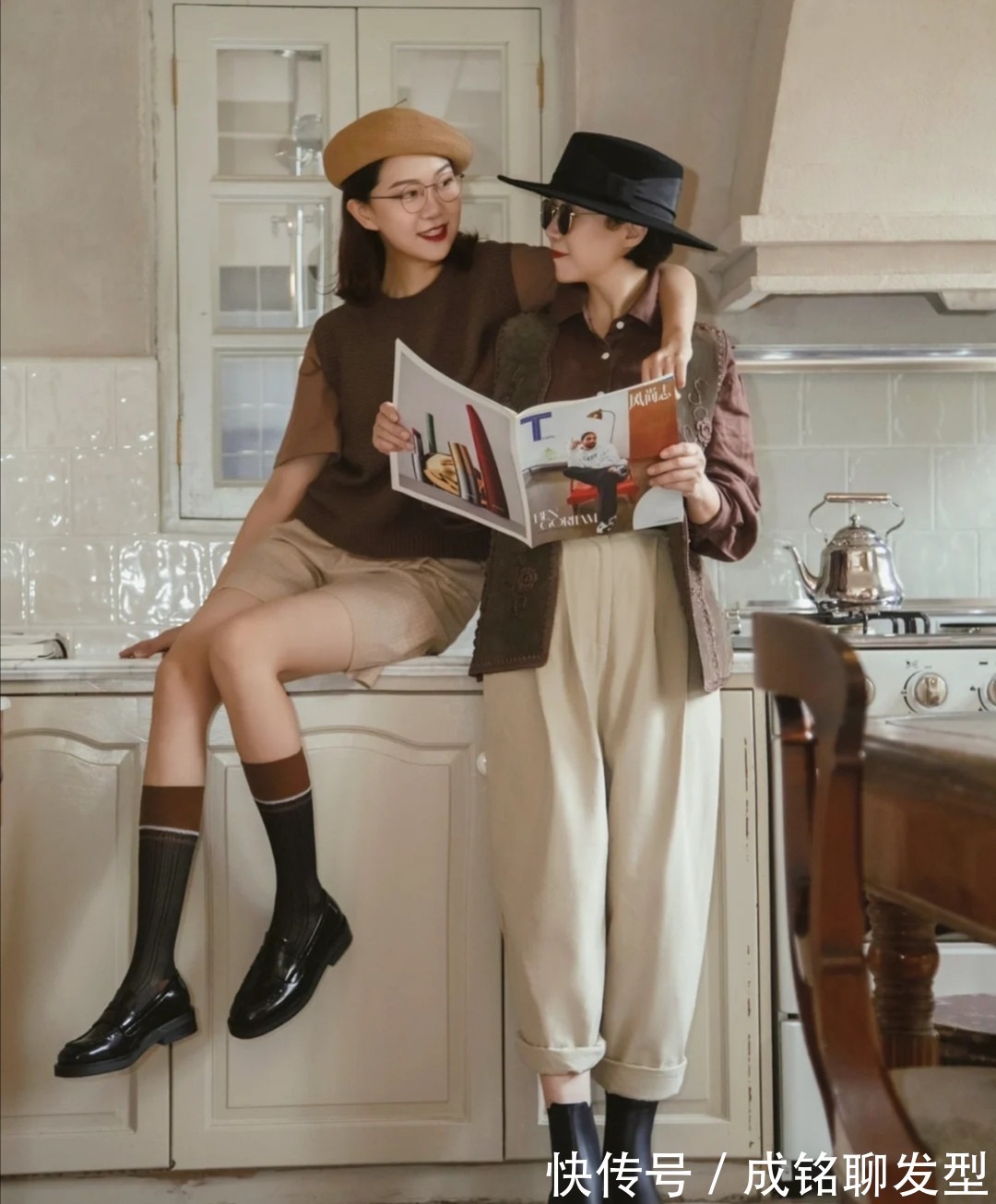 奔六女人 这才是奔六女人的最美打扮:“九分裤+小短靴”,显瘦又显年轻