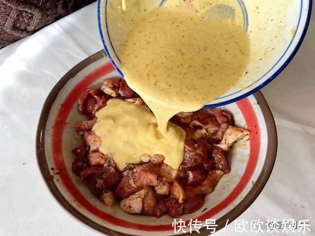 面糊|炸小酥肉,面糊是基础,白酒是关键,花椒才是灵魂,这样做才正宗