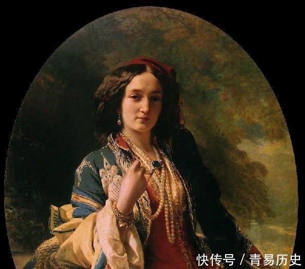 画家|德国宫廷画家,弗朗兹·克萨韦尔·温特哈尔特,人物油画作品欣赏