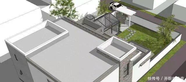 露台|两层现代别墅,自带阳光房和大露台,更让人心动的是最美庭院