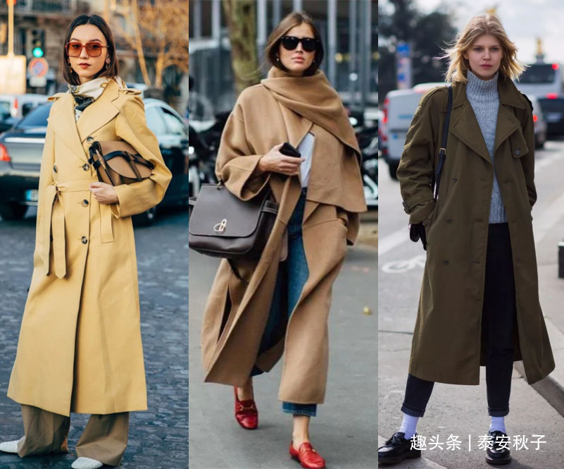 2020年冬最火“大衣+平底鞋”简约、舒适、要的就是高级美