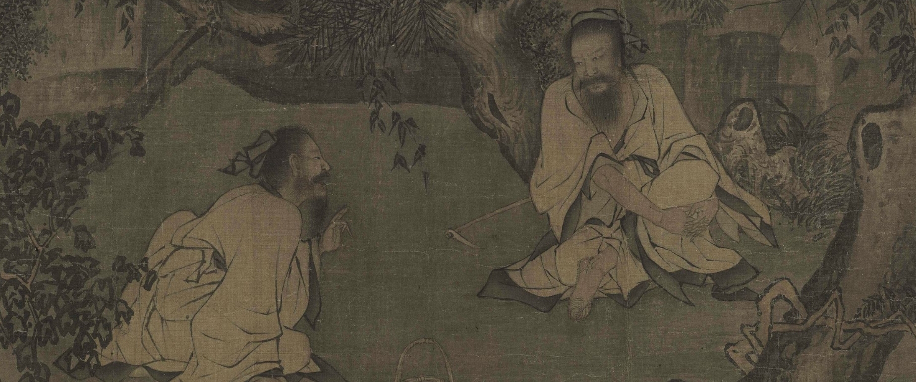 孤竹国|南宋一级文物《采薇图》背后的圣贤,弃王位吃野菜,却被称赞大义