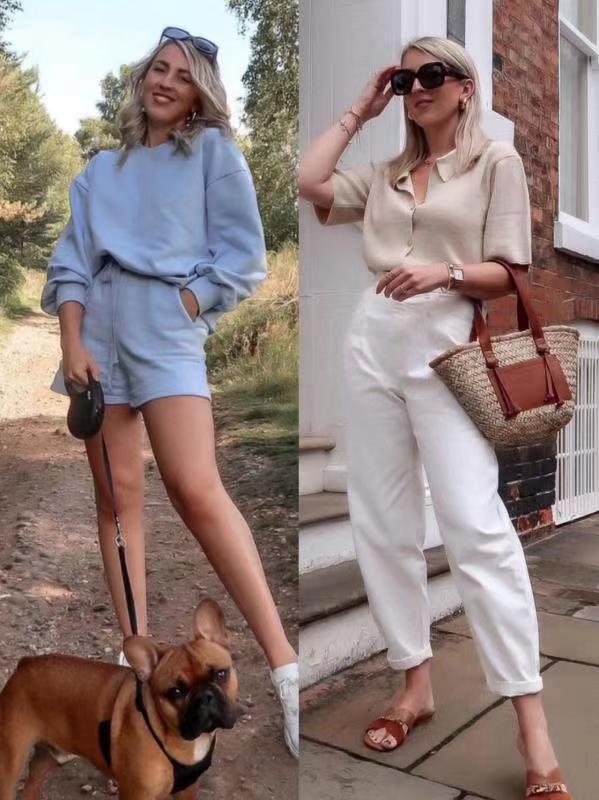 搭配|简单的基础色穿搭也可以很好看，简约又不失设计感，美得高级时髦