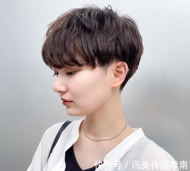 发量|这才叫短发,效果就是不一样,你那只是把头发剪短了