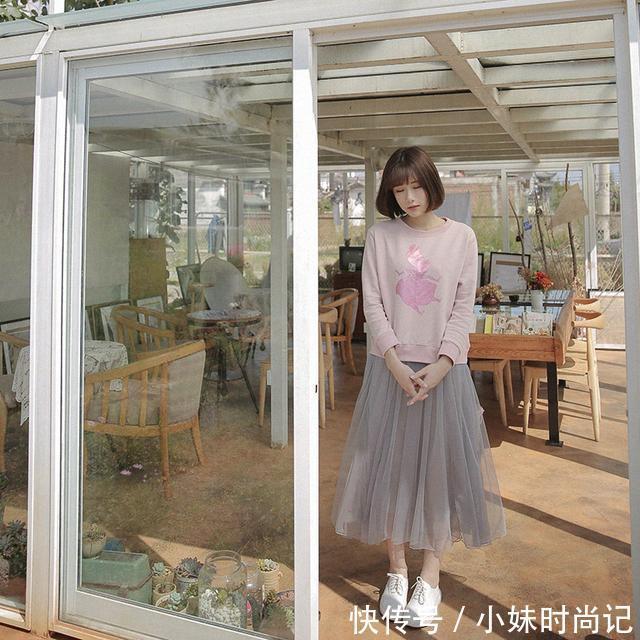 网纱裙|气质半身裙,怎么搭配都好看