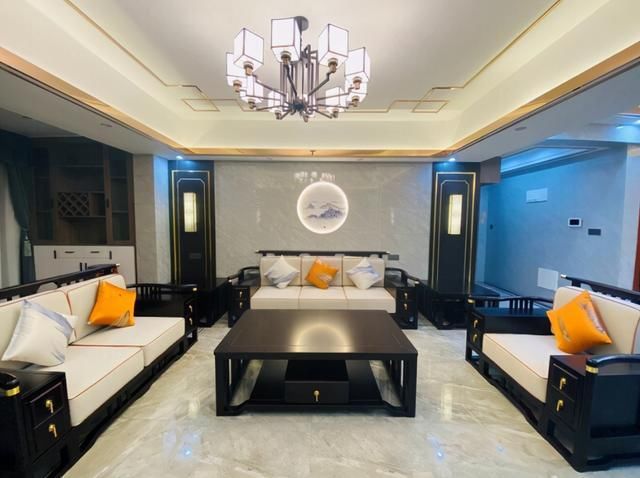 东方美学|福建厦门思明区158㎡新中式风格，浓重的文化馨香