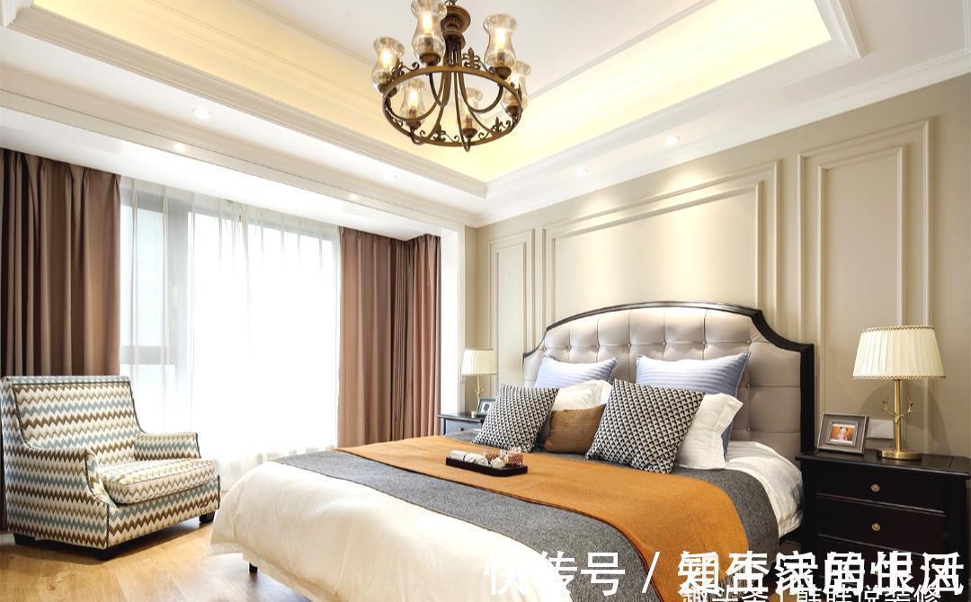 天花板|砸40万装修130㎡新房,中岛台设计是亮点,最爱三段式卫生间