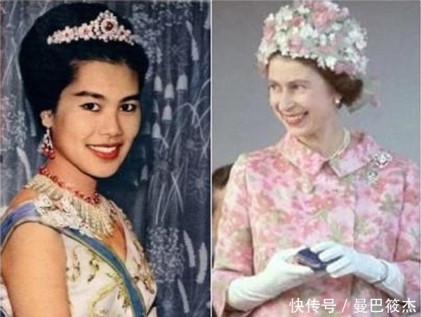 满身|25年前英女王出访泰国,诗丽吉满身珠翠好耀眼,整容脸还是输了