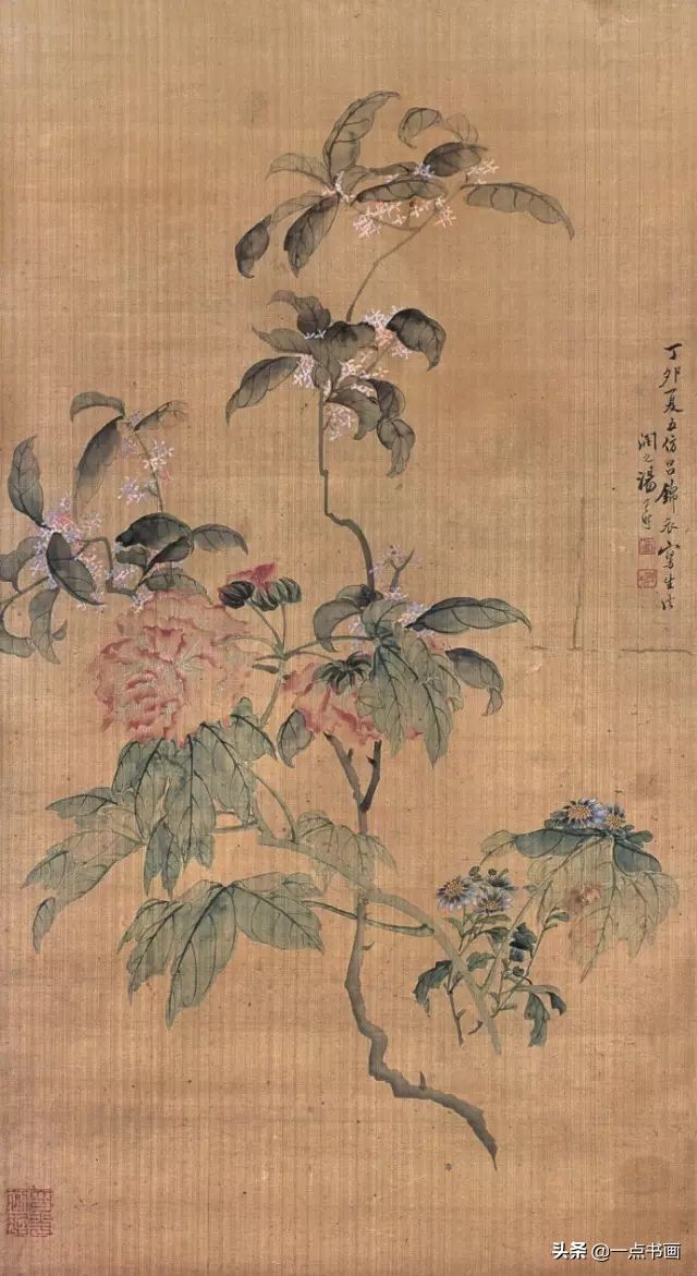 花卉&汤世澍：布衣画家?，晚年名扬天下