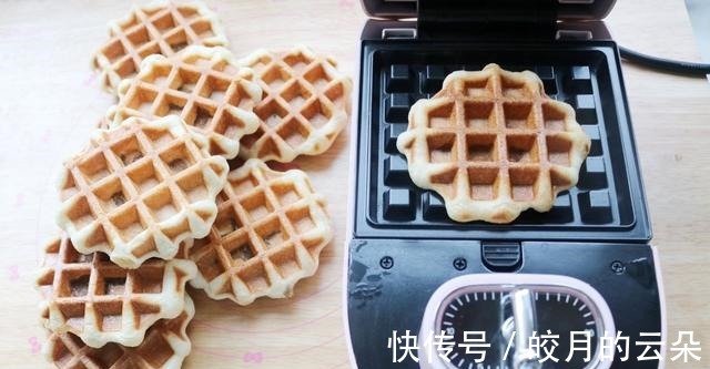咸味华夫饼|咸味华夫饼,形状可爱,口感松软又香甜!