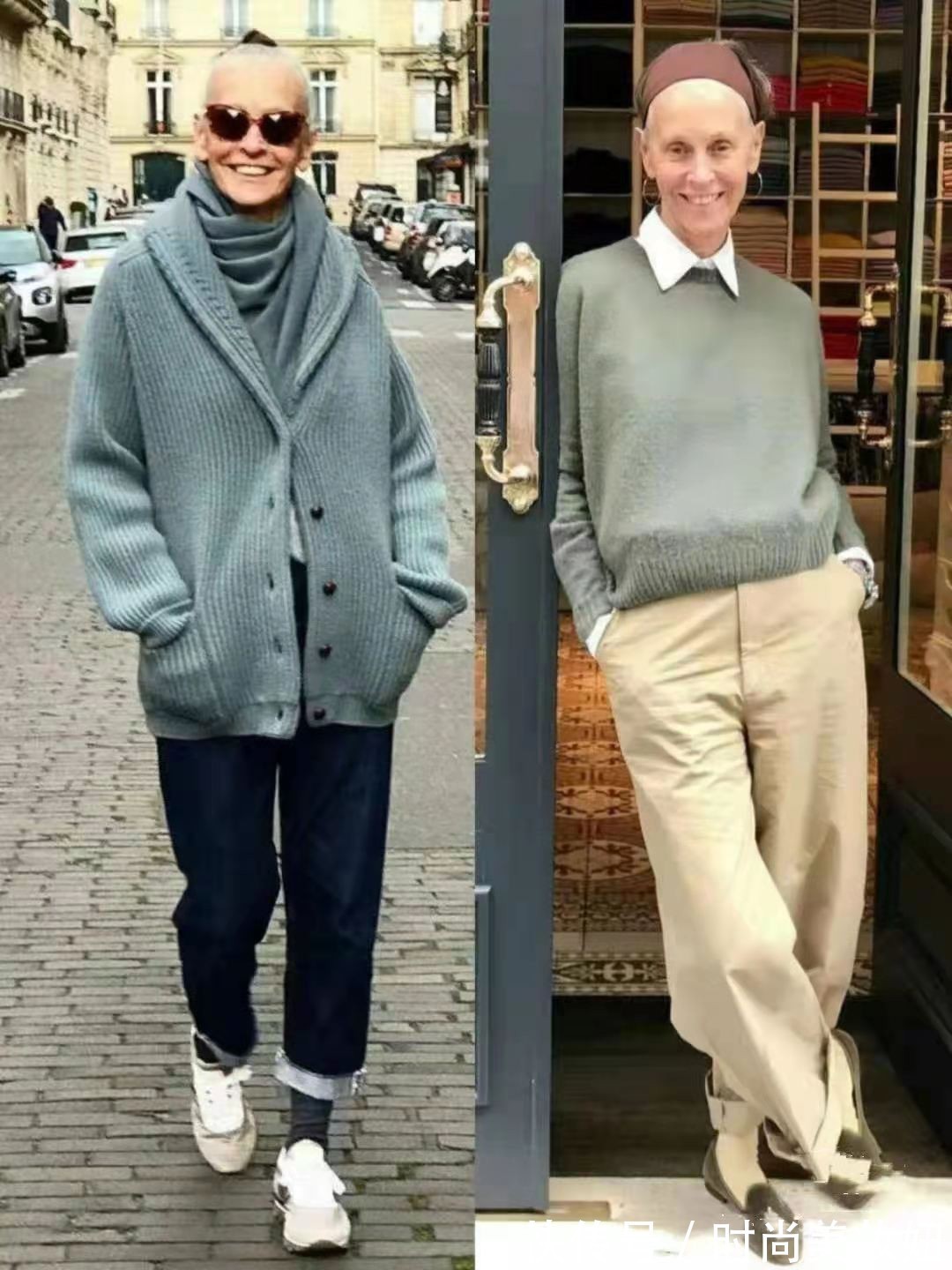 减龄|有品味的女人与年龄无关,会穿搭气质翻倍,71岁也能时髦洋气