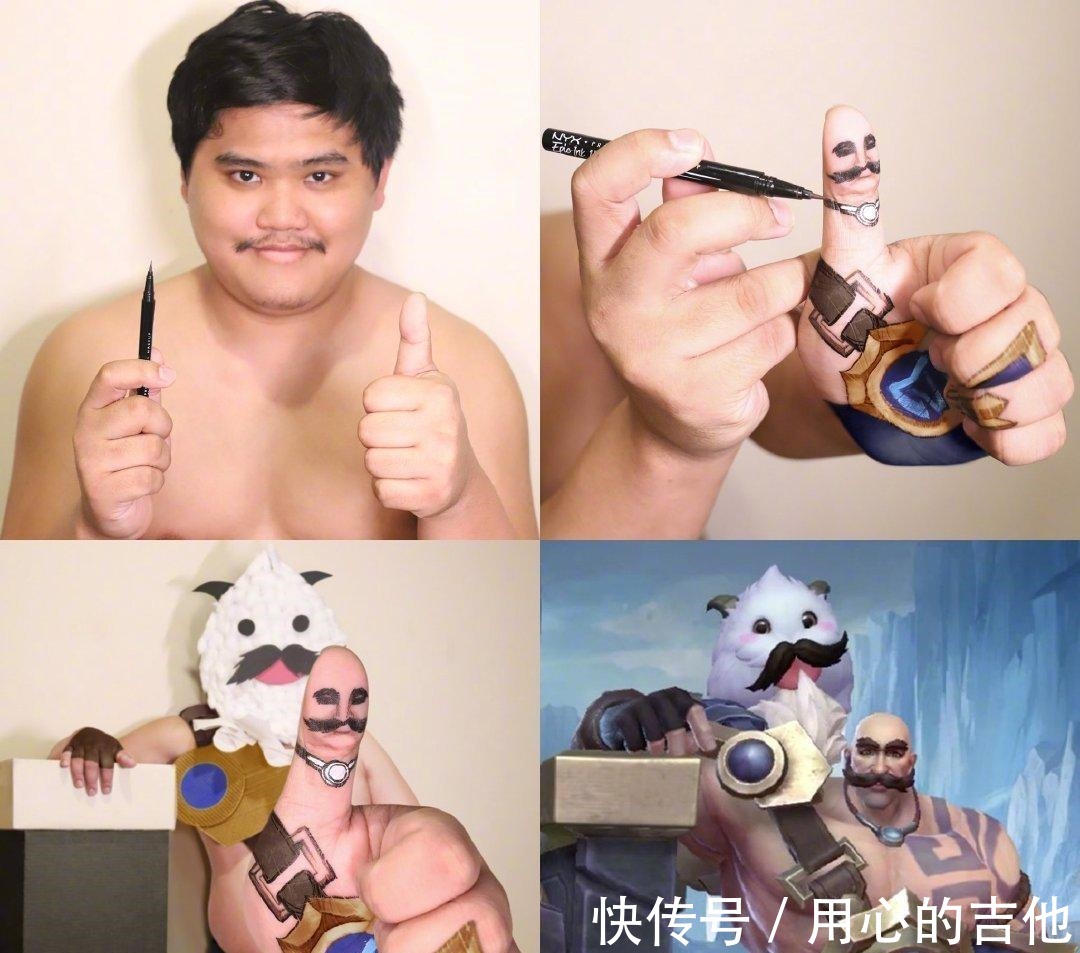 泰国|脚趾甲模仿名刀,卫生棉模仿小丑,泰国小哥把cosplay玩到极致