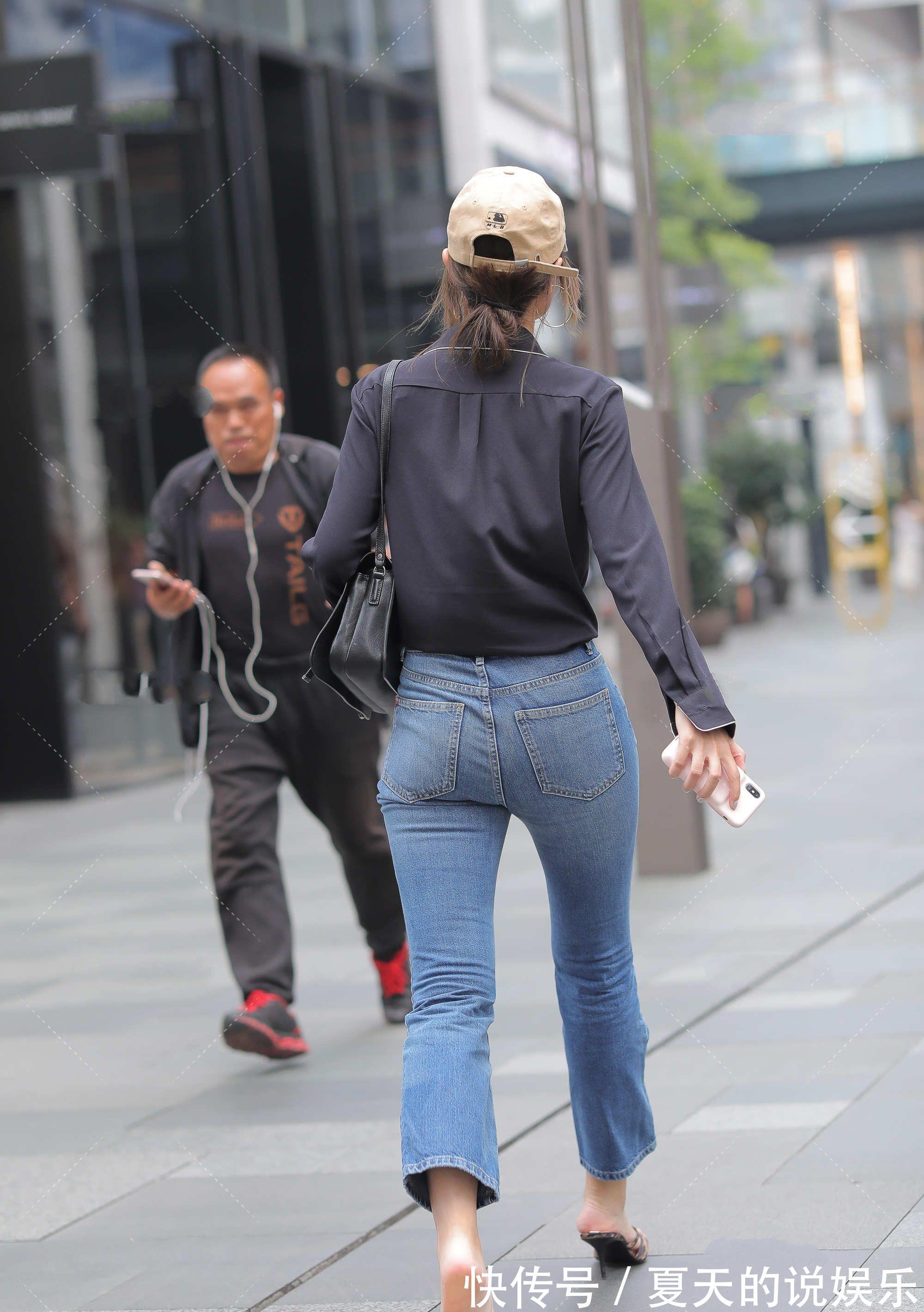 包臀裙|丰满型的美女,黑色吊带裙,搭配出轻熟的时尚风格