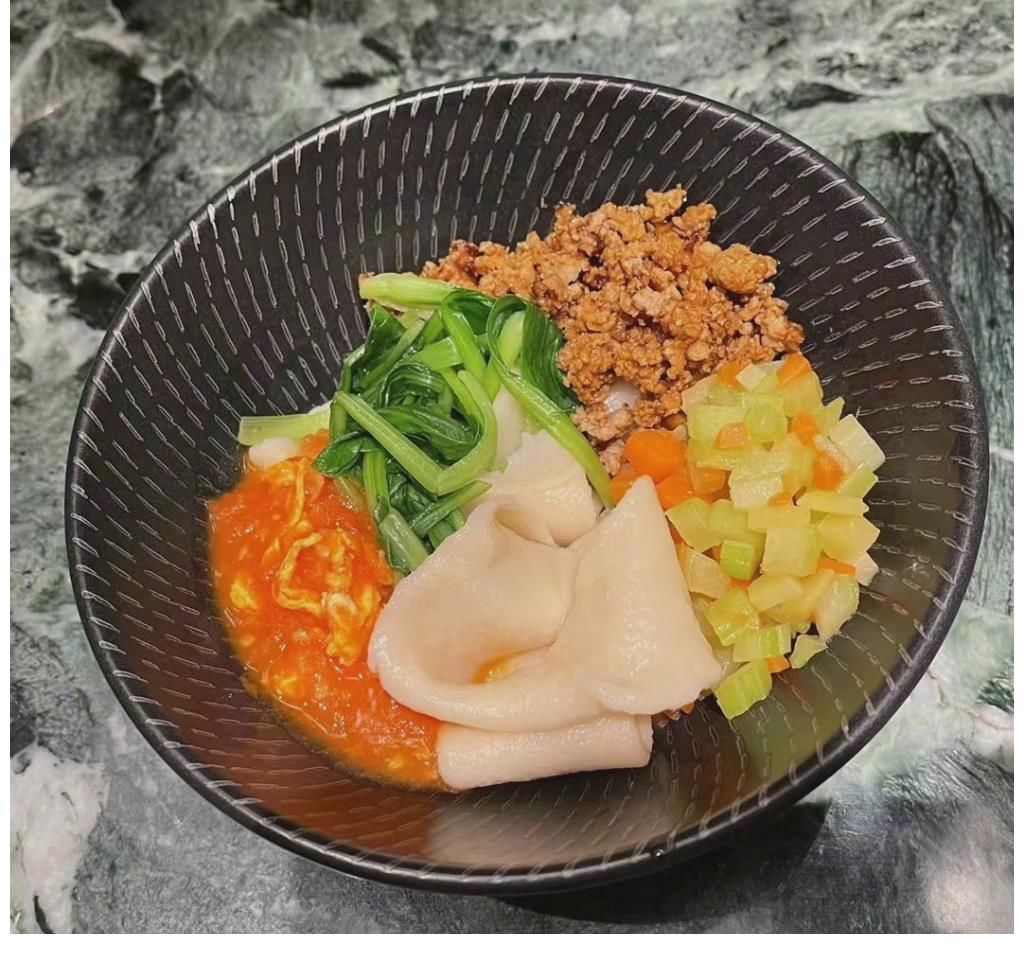 撒狗粮！孙俪吃上了邓超做的biang biang面，有荤有素营养搭配