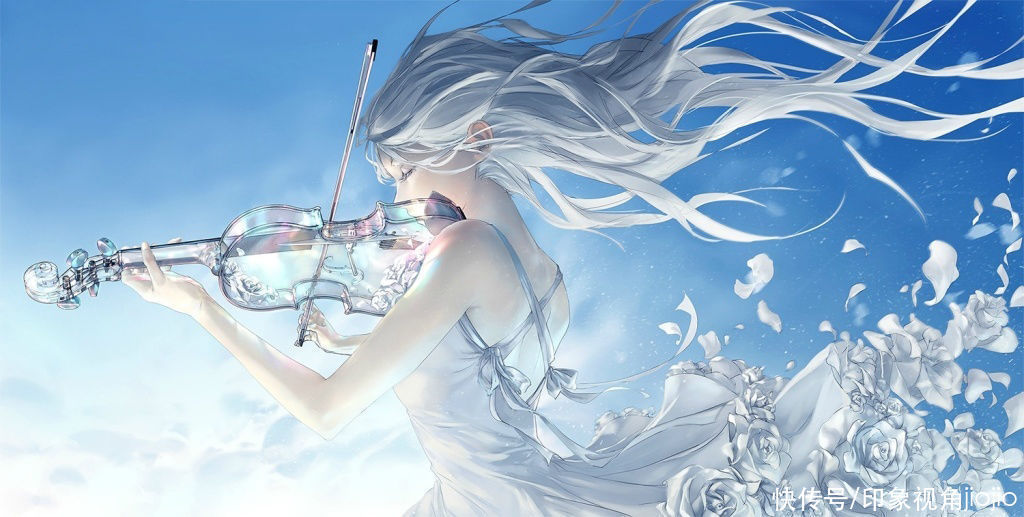 jiojio&有着梦境般画面的人物插画,通透的色彩给作品锦上添花