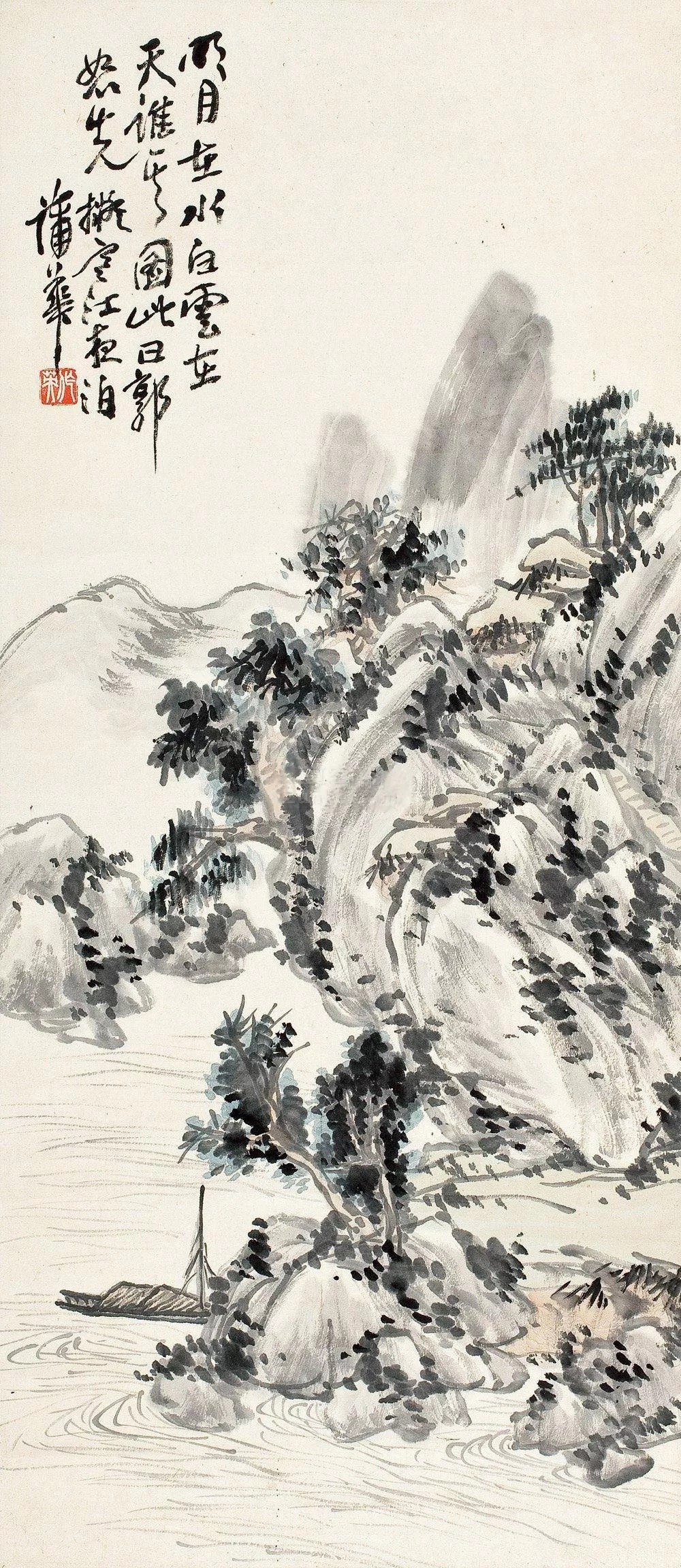 李复堂|疏懒散漫,人称“蒲邋遢”的蒲华:富于笔墨穷于命