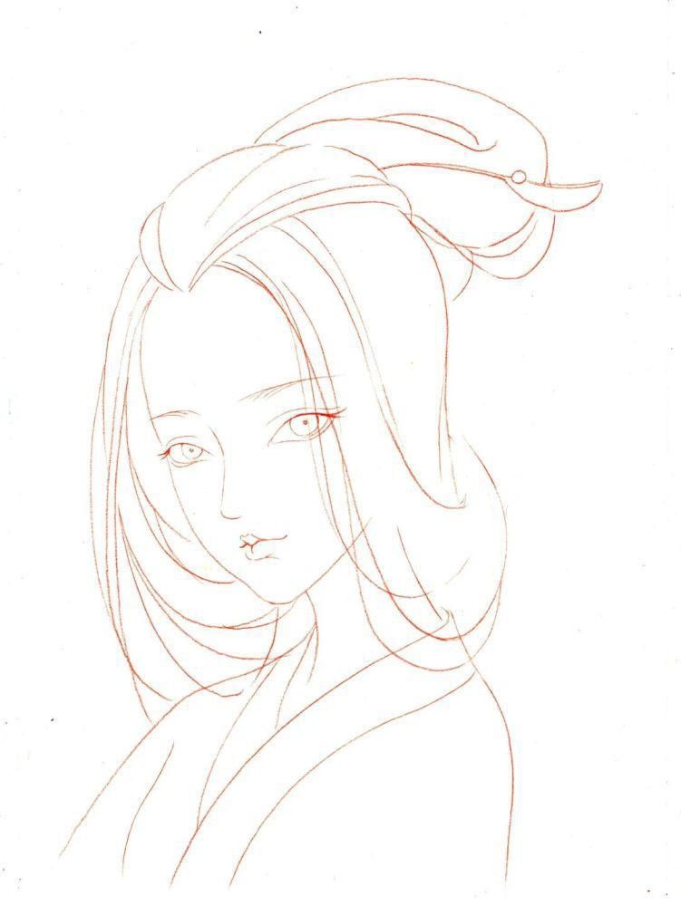  沈晔|她画出古风梦幻的水彩人物，融化了10万粉丝的心，这样的人也太温柔了！