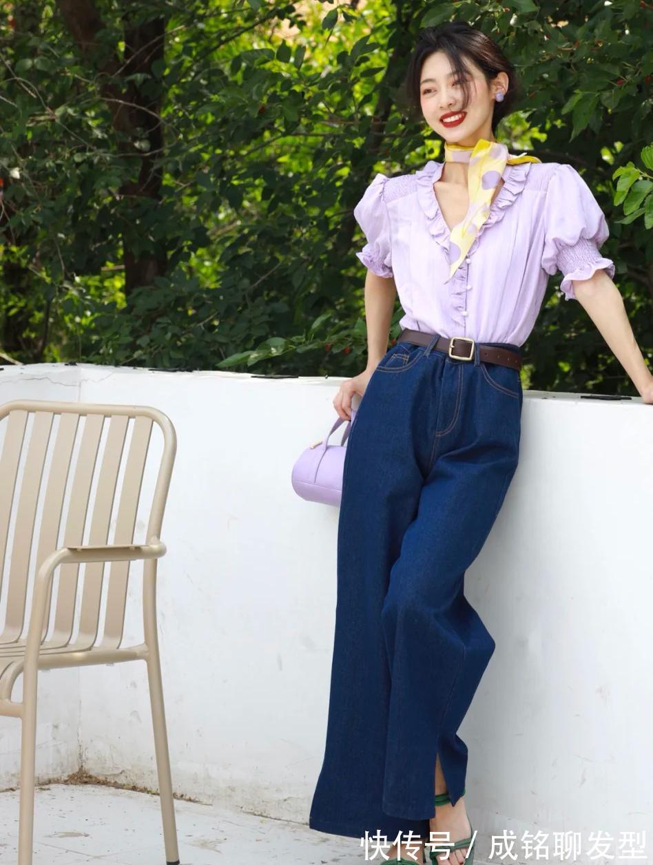 管它什么流行,适合自己才是最好的穿搭,只要显瘦怎么穿都好看