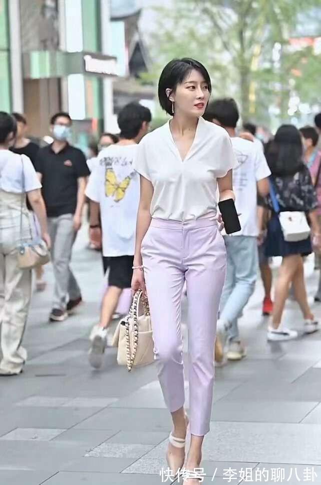 装扮|优雅的短发美女,这样的装扮更迷人