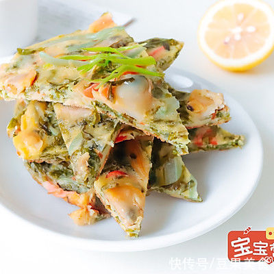 tips|在家不知道吃什么，吃海鲜饼就对了