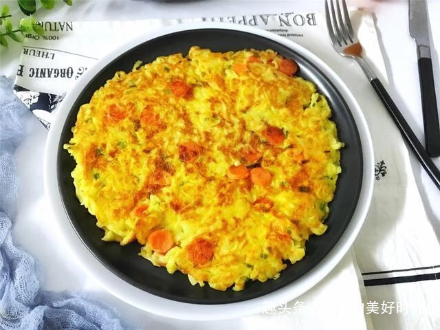 味美|冷天不想早起,教你5分钟做早餐饼,不用面粉,鲜香味美,真好吃