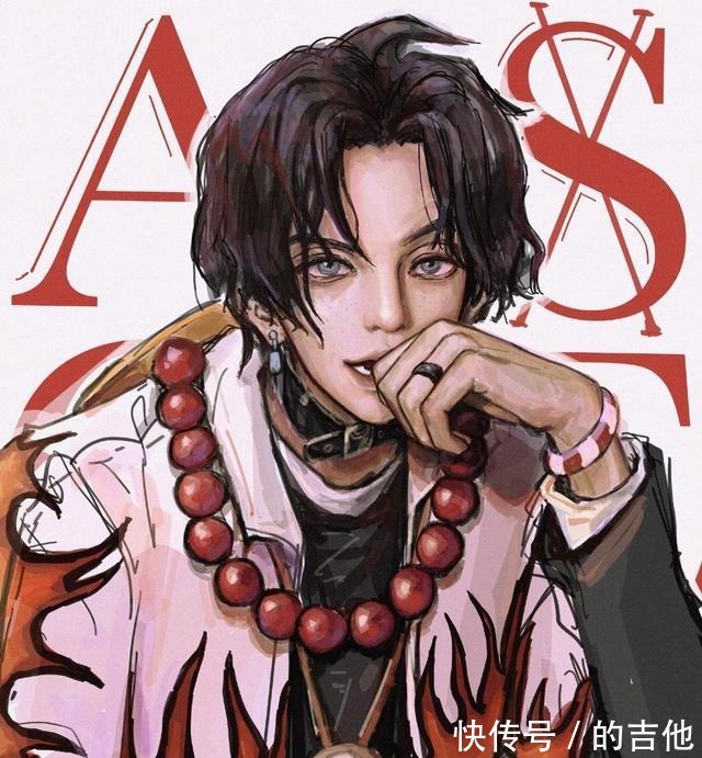 画师|当《海贼王》角色变不良少年,索隆高冷霸气,看到山治笑出声