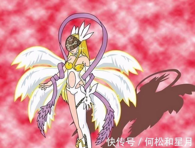 天女兽|数码宝贝“绝配CP”,天使兽和天女兽最登对,可惜“辈分”相差大