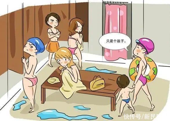 马库斯|太尴尬！游泳馆女性更衣室里惊现十几岁男孩！男孩妈妈：孩子又看不懂