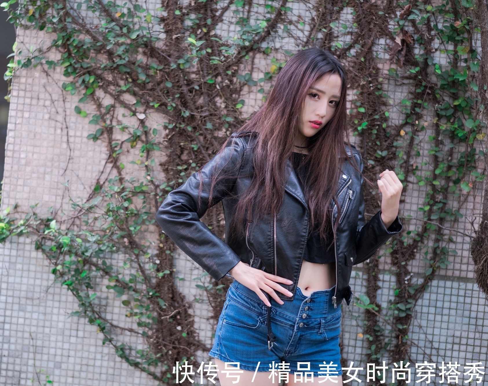 有型|皮衣的帅气有型给人一种不一样的穿搭体验