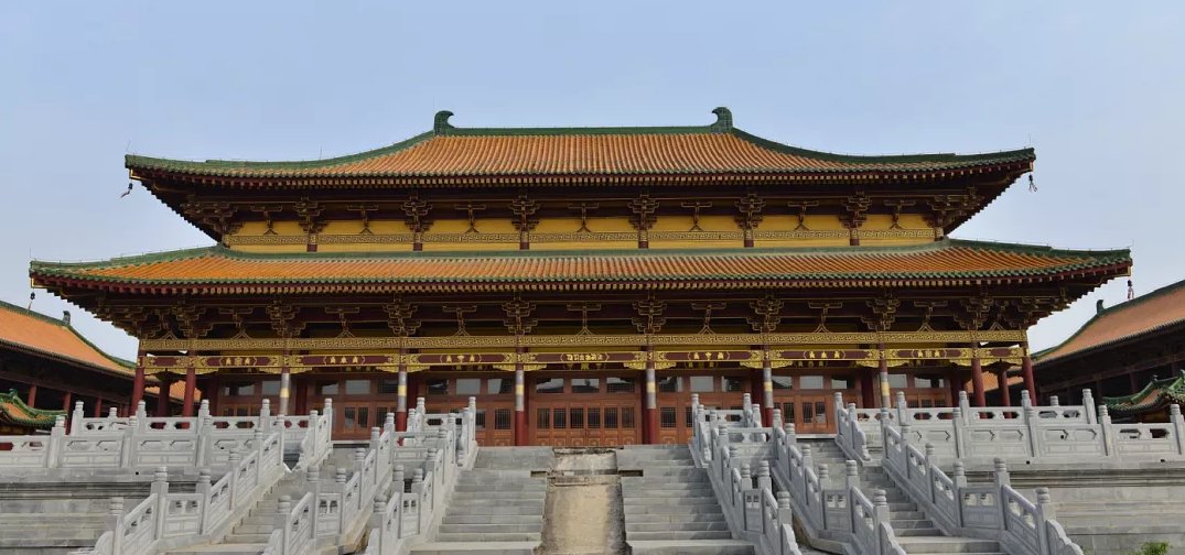  聊城市|聊城市护国隆兴寺复建中轴线殿堂建筑启用暨2021新年祈福法会