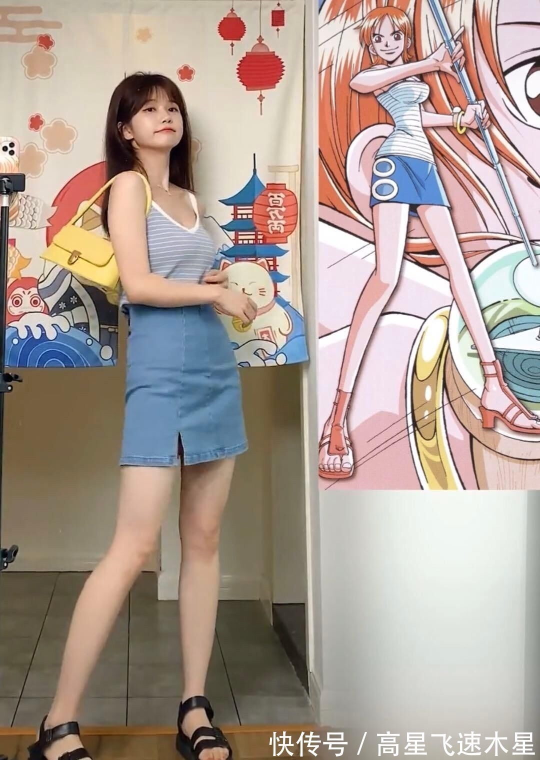 角色|小姐姐神级cos海贼女神,身材完美无缺,花样多变是宅男最爱