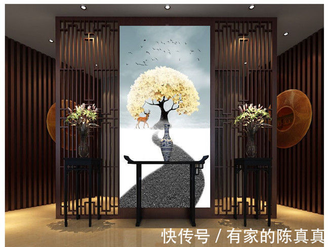 装修设计|厦门装修设计,玄关背景墙怎么设计才好?