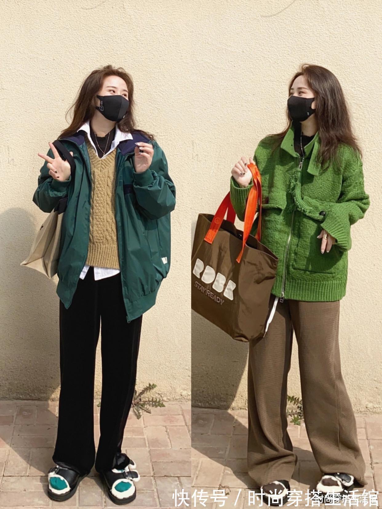 搭配|扔掉你的“毛衣”,今年冬天更火的是“香菜衣”,时髦显瘦又保暖