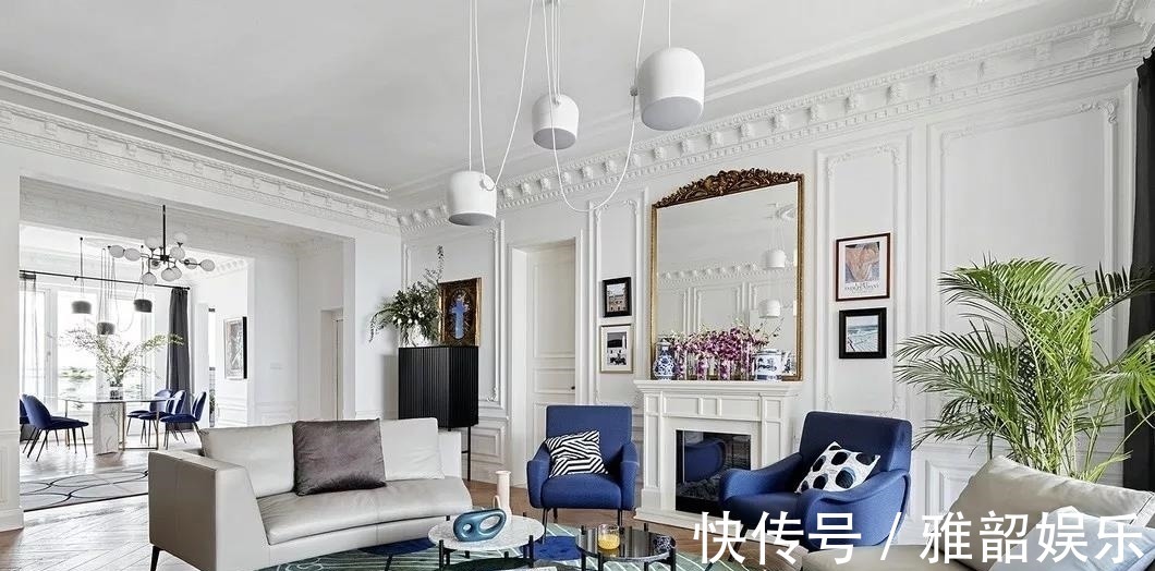 地板|135平户型,法式风格设计,极具时尚和浪漫气息