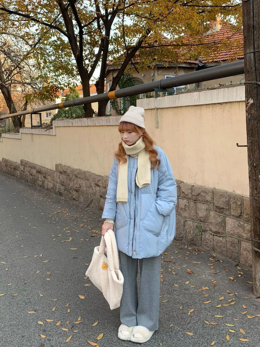 视觉效果|看潮人街拍就知道,羽绒服才是yyds,教你穿出好气质