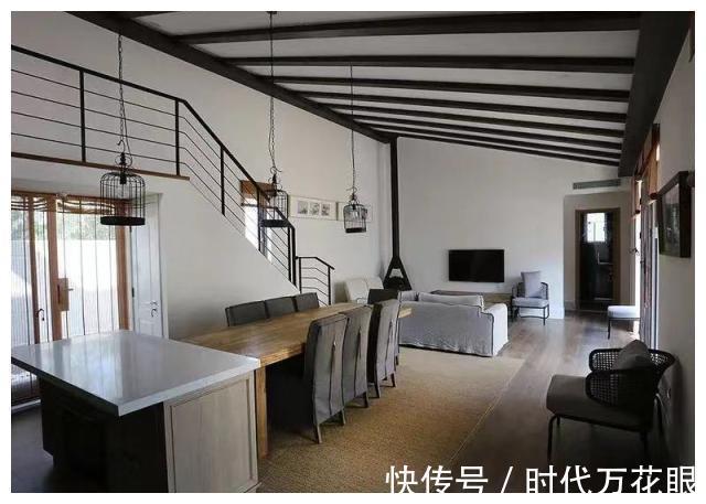 客餐厅|禅意中式风格的复式小院，人人都想拥有它，给心灵放个假吧！