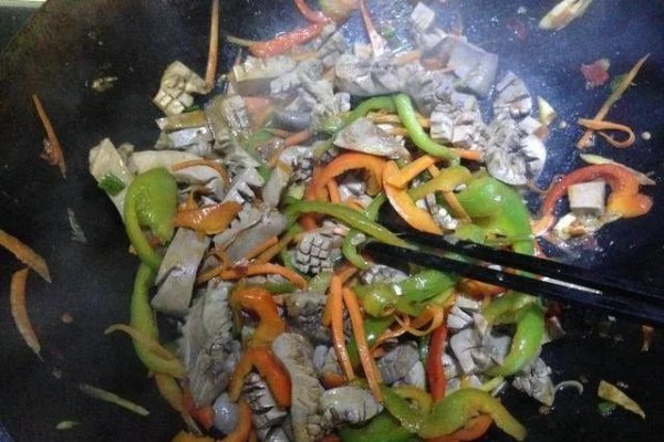 自制菜|爆炒腰花腰花太腥味了,用这一步翻炒东北味,嫩滑香脆