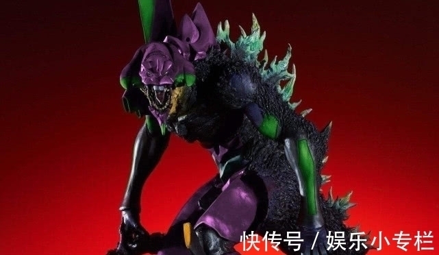 联动|当EVA融合哥斯拉基因，初号机化身暴龙，二号机显露恶兽本性